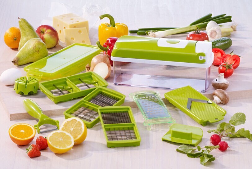12-in-1 Vegetable Chopper & Slicer β Multifunctional Kitchen Gadget