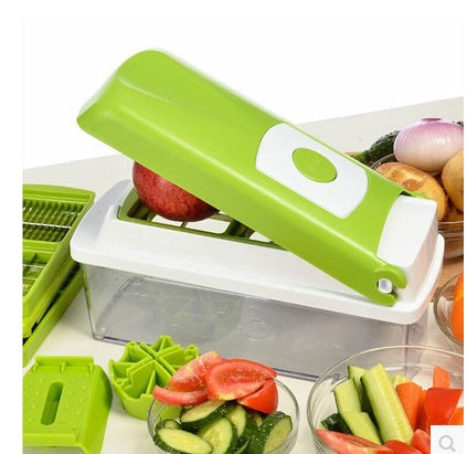 12-in-1 Vegetable Chopper & Slicer β Multifunctional Kitchen Gadget