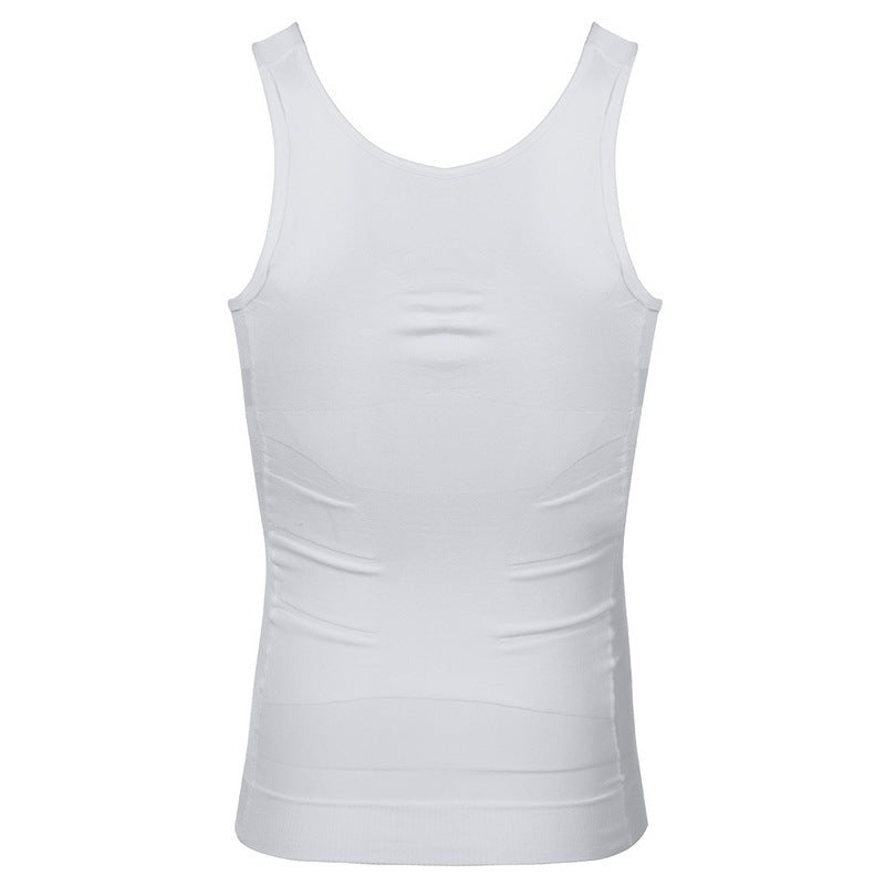 Enhanced 70D High-Density Men's Beer Belly Bodysuit Vest β Perfect for Parties!