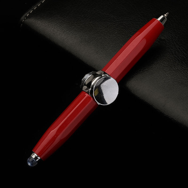 Creative Multi-Function LED Spinning Pen β Decompression Gyro Ballpoint for Office & School