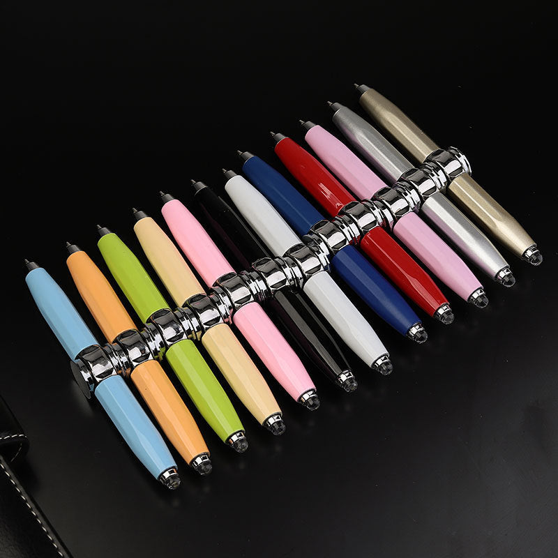 Creative Multi-Function LED Spinning Pen β Decompression Gyro Ballpoint for Office & School