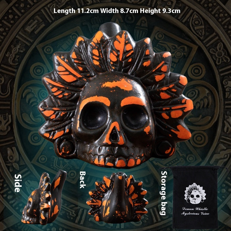 Ghost Cry Horror Ceramic Whistle β Spooky Grim Animal Scream