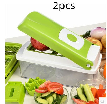 12-in-1 Vegetable Chopper & Slicer β Multifunctional Kitchen Gadget