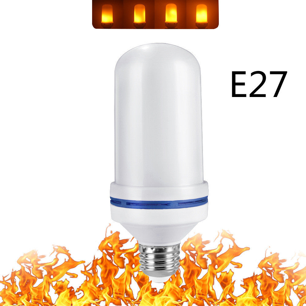 LED Flame Light Bulb with Gravity Sensing Effect – Realistic Flickering Flame