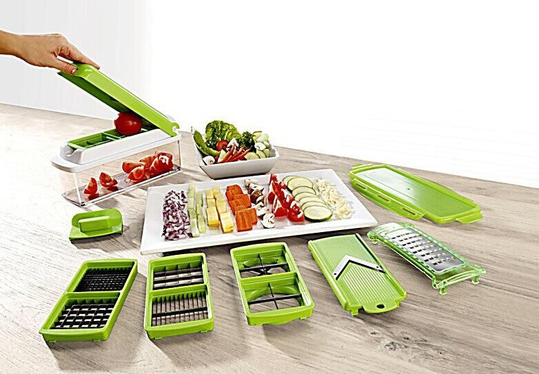 12-in-1 Vegetable Chopper & Slicer – Multifunctional Kitchen Gadget