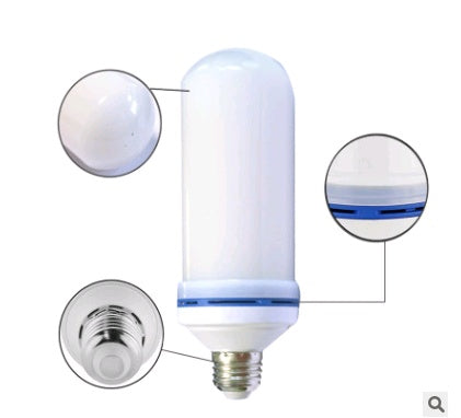 LED Flame Light Bulb with Gravity Sensing Effect – Realistic Flickering Flame