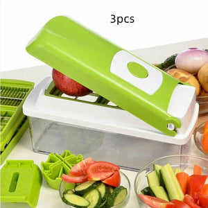 12-in-1 Vegetable Chopper & Slicer – Multifunctional Kitchen Gadget