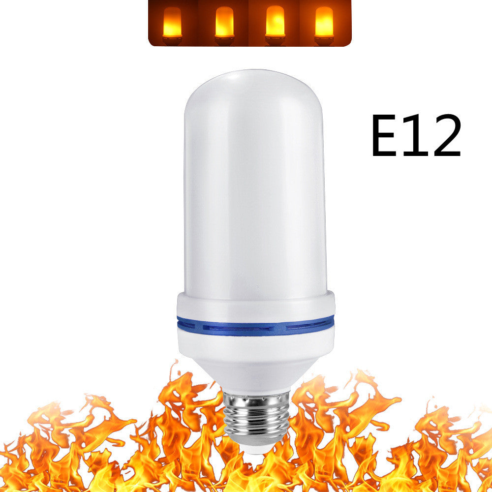 LED Flame Light Bulb with Gravity Sensing Effect – Realistic Flickering Flame