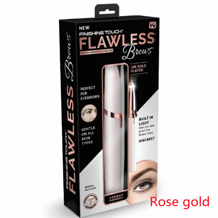 Flawlessly Brows Electric Eyebrow Remover – Effortless Precision for Perfectly Shaped Brows