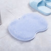 Non-Slip Silicone Bath Brush & Mat – Foot Rub Pad for Back Massage & Body Cleaning