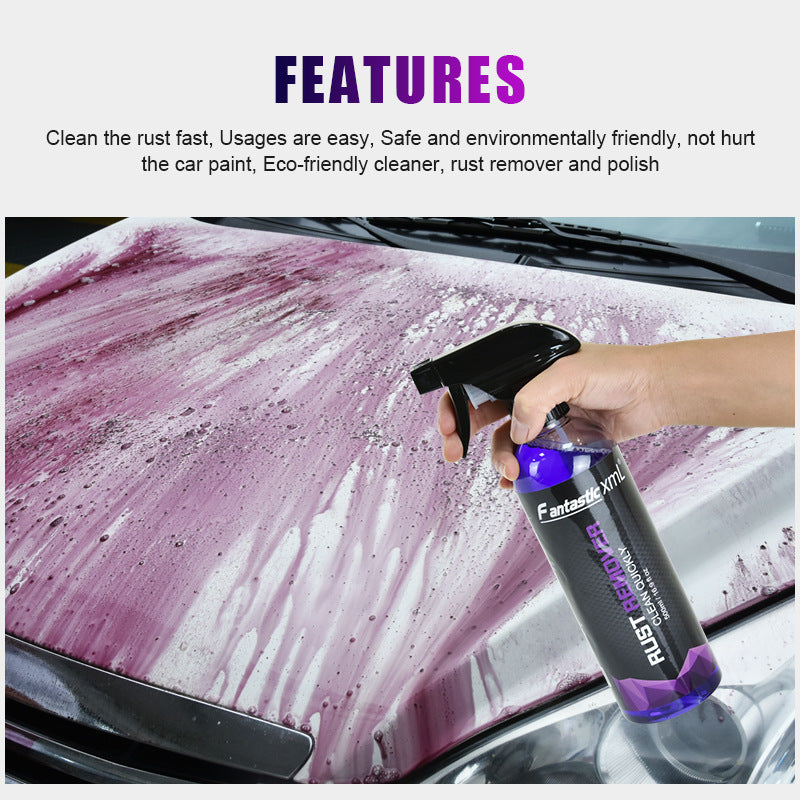 Rust Removal Car Wash Liquid – Tire, Steel, & Aluminum Alloy Cleaner