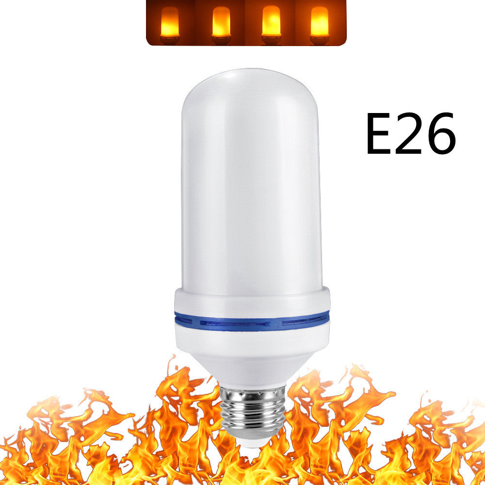 LED Flame Light Bulb with Gravity Sensing Effect – Realistic Flickering Flame