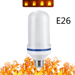 LED Flame Light Bulb with Gravity Sensing Effect – Realistic Flickering Flame