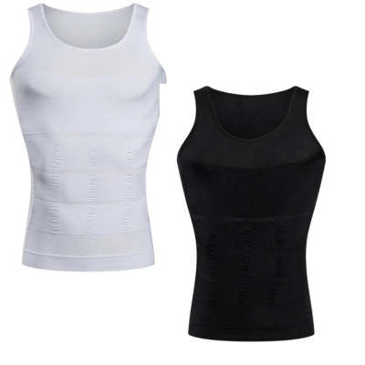 Enhanced 70D High-Density Men's Beer Belly Bodysuit Vest – Perfect for Parties!